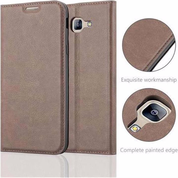 Actual product image Cadorabo Book Invisible Magnet Cover (Samsung Galaxy A8 (2016))