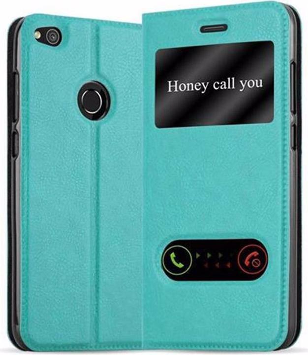 Actual product image Cadorabo Book with View double window cover (Huawei P8 Lite (2017))