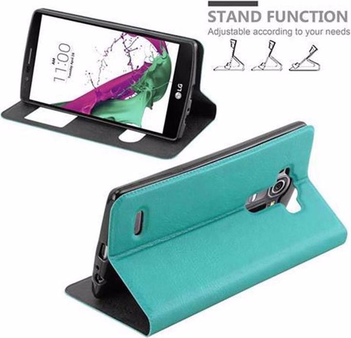 Produktbild Cadorabo Book mit View Doppelfenster Cover (Motorola Moto G4 Plus, Motorola Moto G4)