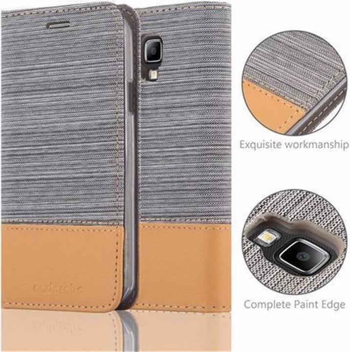 Productafbeelding Cadorabo Boek Jeans Optiek Cover (Samsung Galaxy S4 Actief)