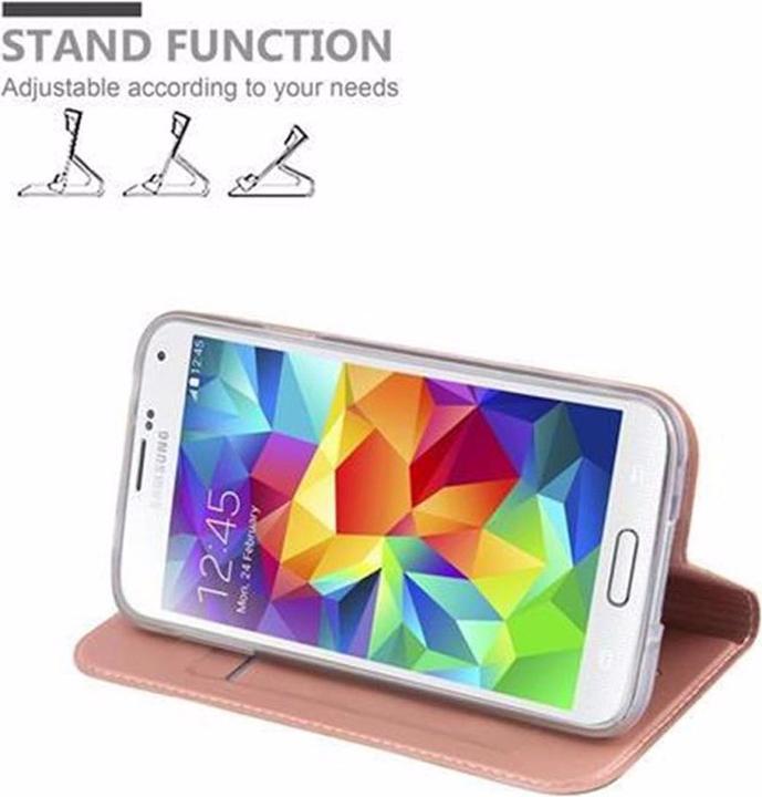 Immagine prodotto Cadorabo Copertina in stile libro di classe (Samsung Galaxy S5, Samsung Galaxy S5 Neo)