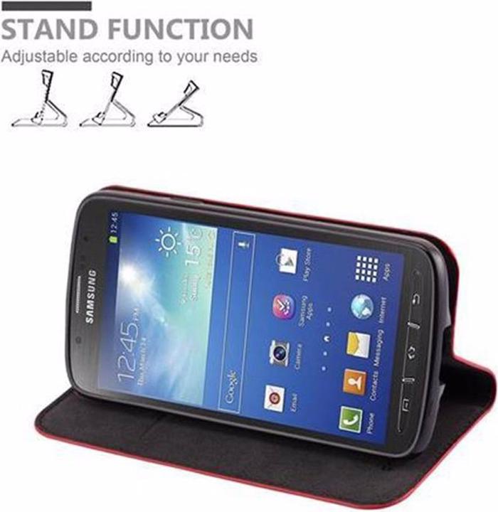 Productafbeelding Cadorabo Boek Onzichtbare Magneethoes (Samsung Galaxy S4 Actief)