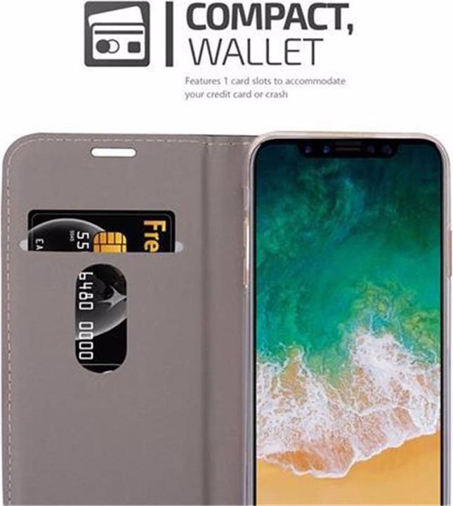 Image du produit Cadorabo Couverture look jeans Book (Apple iPhone X)