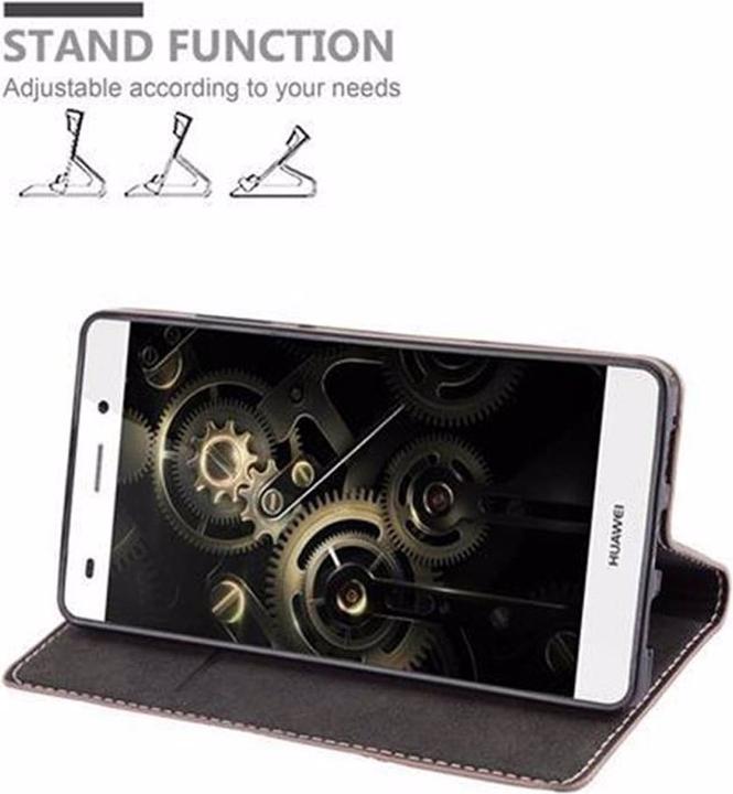 Productafbeelding Cadorabo Boek X Portemonnee Hoesje (Huawei P8 Lite)