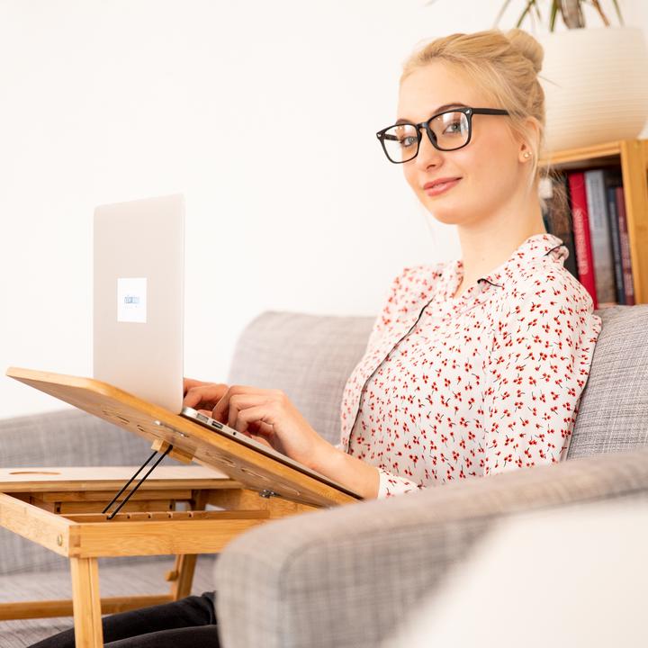 Actual product image Relaxdays Laptop table