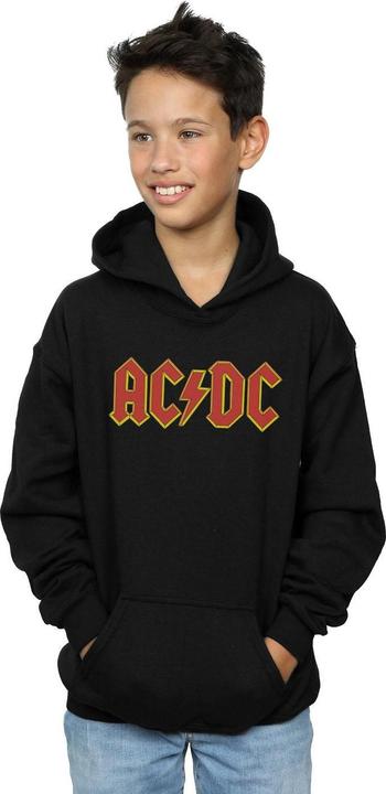 Actual product image AC/DC Boys Red Logo Hoodie (140, 146)