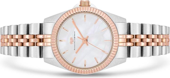Produktbild Damen Quarzuhr Cassina Edelstahl silber/roségold - 26541 (Analoguhr, 27.50 mm)
