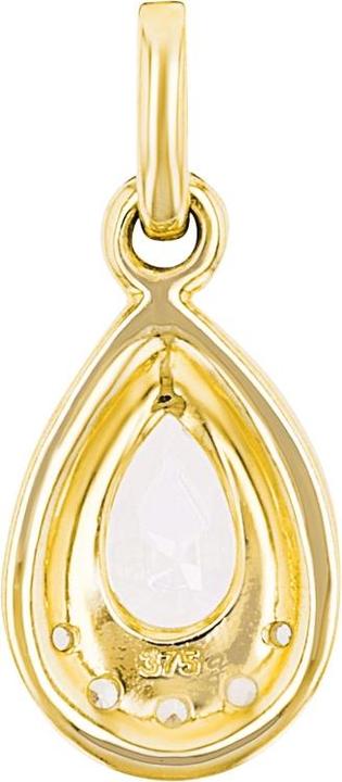 Produktbild Amor Anhänger für Damen, Gold 375, Zirkonia synth. (Gold 375, 9 ct)