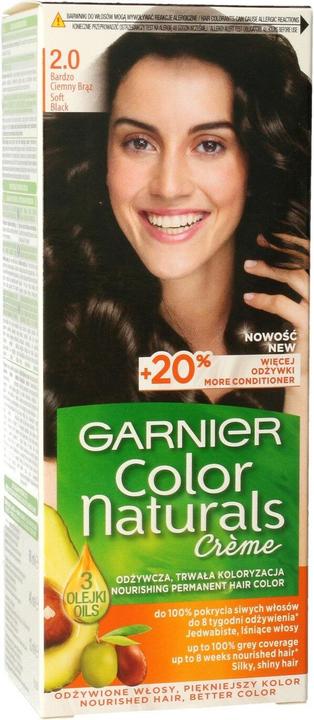 Garnier Color Naturals Hair Dye 2.0 Very Dark Brown (Very Dark Brown)
