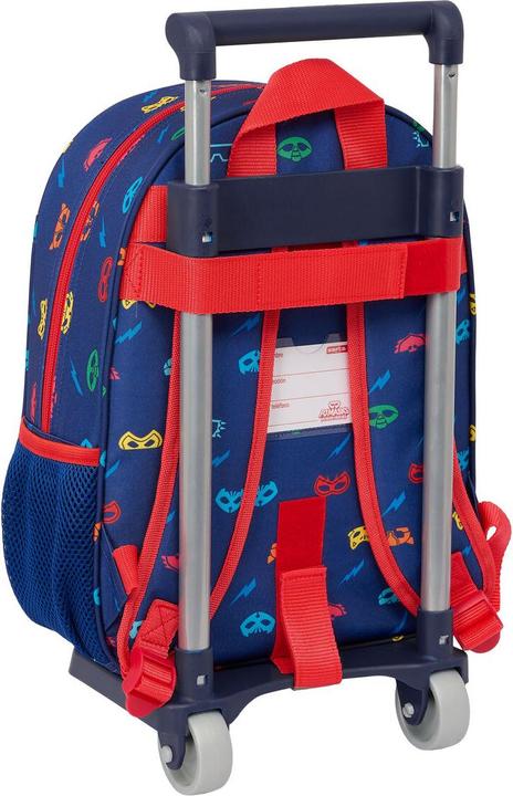 Produktbild PJ Masks Schulrucksack mit Rädern Ready Marineblau 26 x 34 x 11 cm