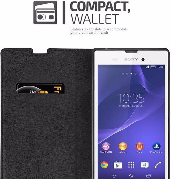 Immagine prodotto Cadorabo Copertina magnetica invisibile del libro (Sony Xperia T2 Ultra)