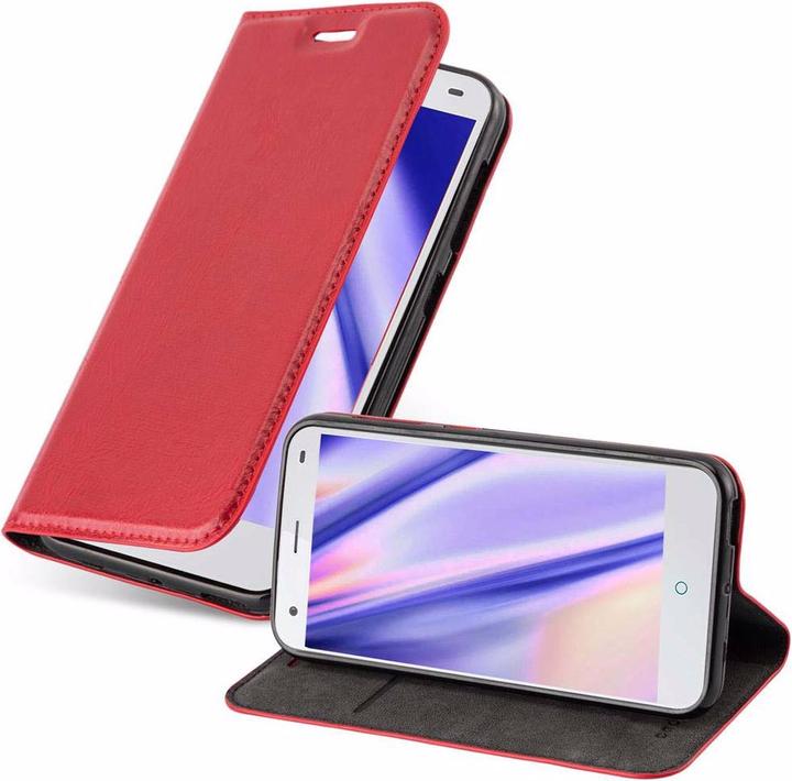 Productafbeelding Cadorabo Boek Onzichtbare Magneethoes (ZTE Blade S6)