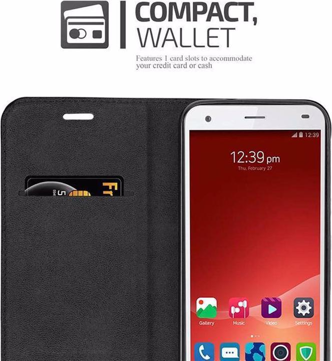 Productafbeelding Cadorabo Boek Onzichtbare Magneethoes (ZTE Blade S6)