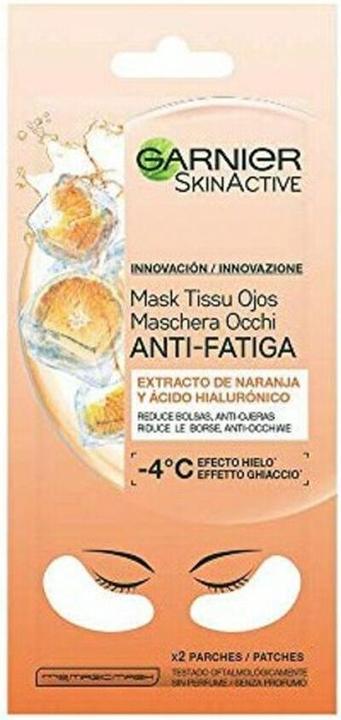 Garnier SKINACTIVE mask tissu ojos antifatiga x 2 parches (250 ml)