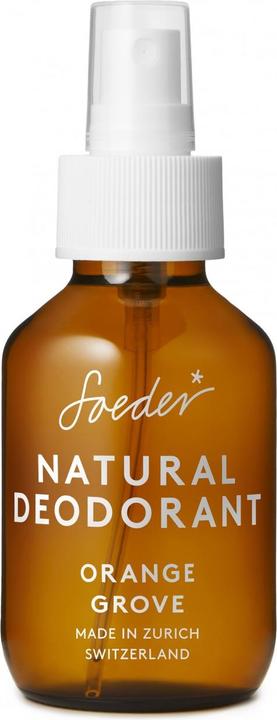 Immagine prodotto Soeder* Deodorante naturale Orange Grove (Getto vaporizzato, 100 ml)
