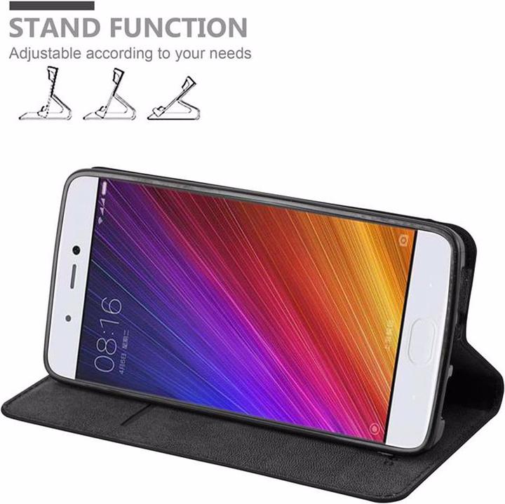 Actual product image Cadorabo Book Invisible Magnet Cover (Mi 5s)