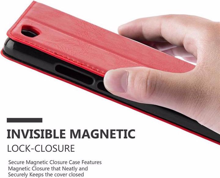 Actual product image Cadorabo Book Invisible Magnet Cover (ZTE Nubia Z9 Max)