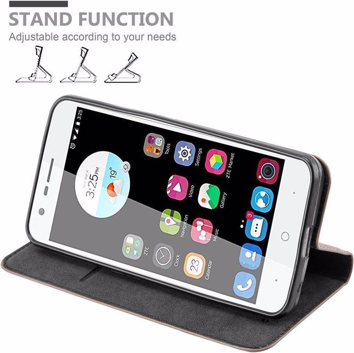 Produktbild Cadorabo Book Invisible Magnet Cover (ZTE Blade V8 Mini)