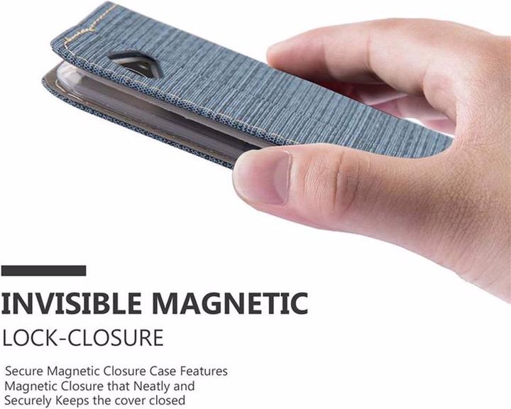 Actual product image Cadorabo Book Jeans Optics Cover (Sony Xperia E3)