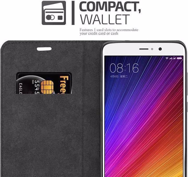 Productafbeelding Cadorabo Boek Onzichtbare Magneethoes (Xiaomi Mi 5s Plus)