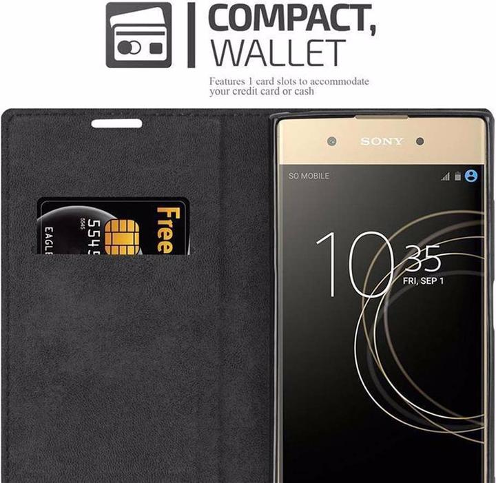 Productafbeelding Cadorabo Boek Onzichtbare Magneethoes (Sony XPERIA XA1 Plus)