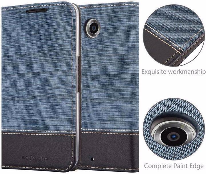 Productafbeelding Cadorabo Boek Jeans Optiek Cover (Google Nexus 6)