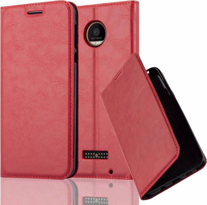 Actual product image Cadorabo Book Invisible Magnet Cover (Motorola Moto Z Force)