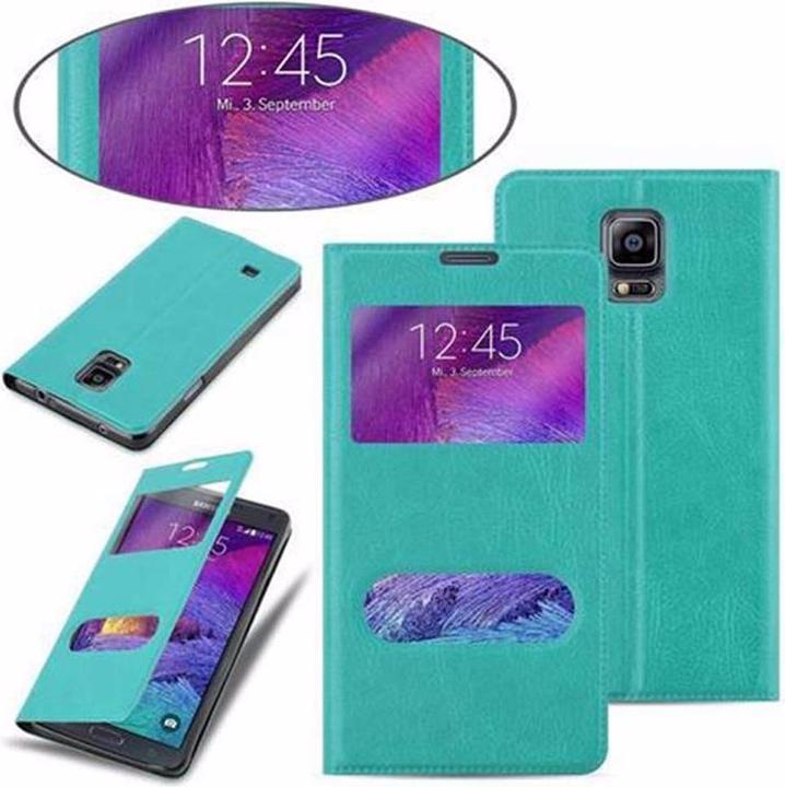 Productafbeelding Cadorabo Boek met Uitzicht Dubbele Raambedekking (Samsung Galaxy Note 4)