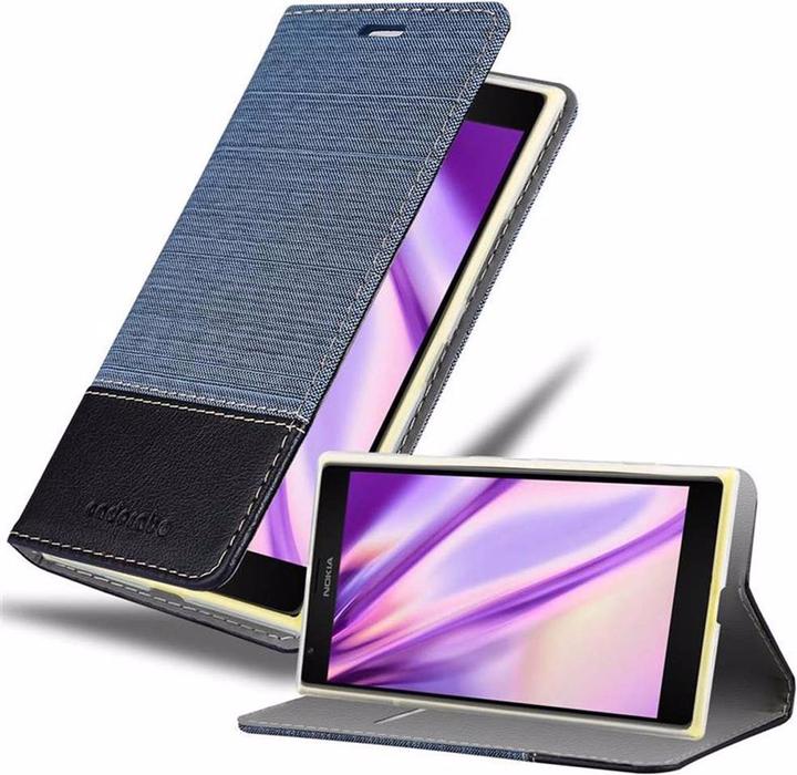Actual product image Cadorabo Book Jeans Optics Cover (Nokia Lumia 1520)