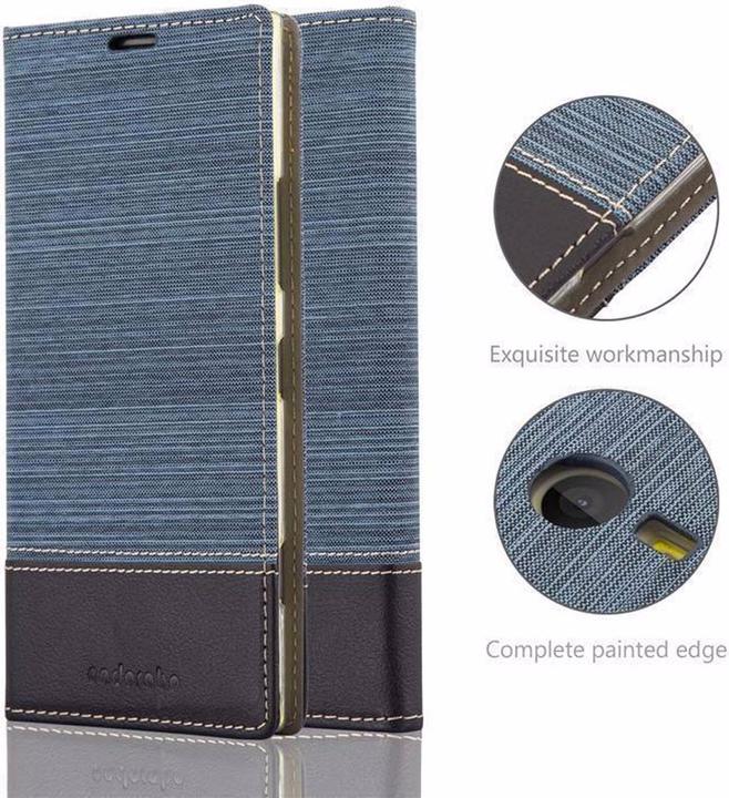 Actual product image Cadorabo Book Jeans Optics Cover (Nokia Lumia 1520)