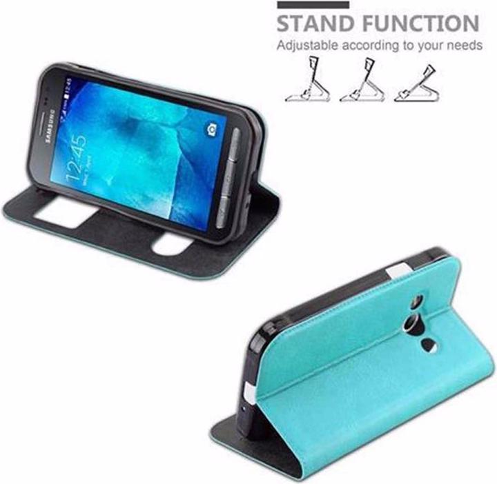 Produktbild Cadorabo Book mit View Doppelfenster Cover (Samsung Galaxy Xcover 3)