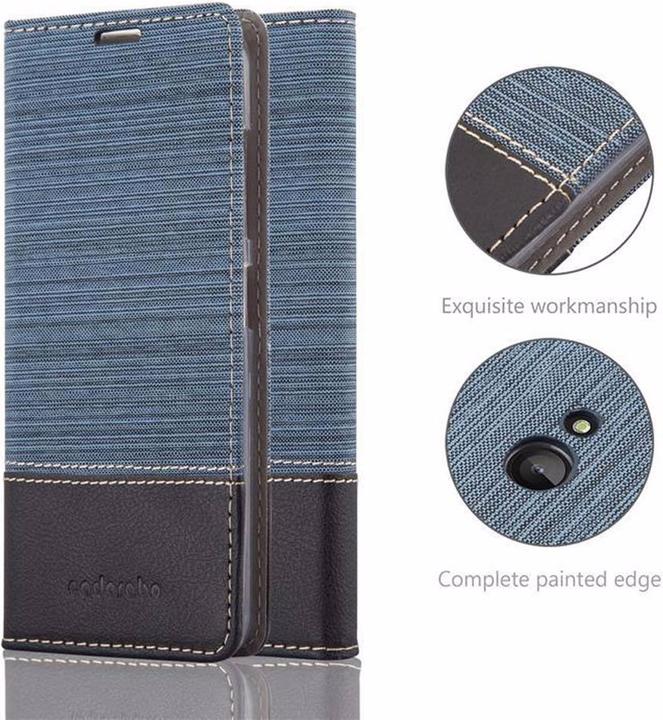 Image du produit Cadorabo Couverture look jeans Book (Microsoft Lumia 540)