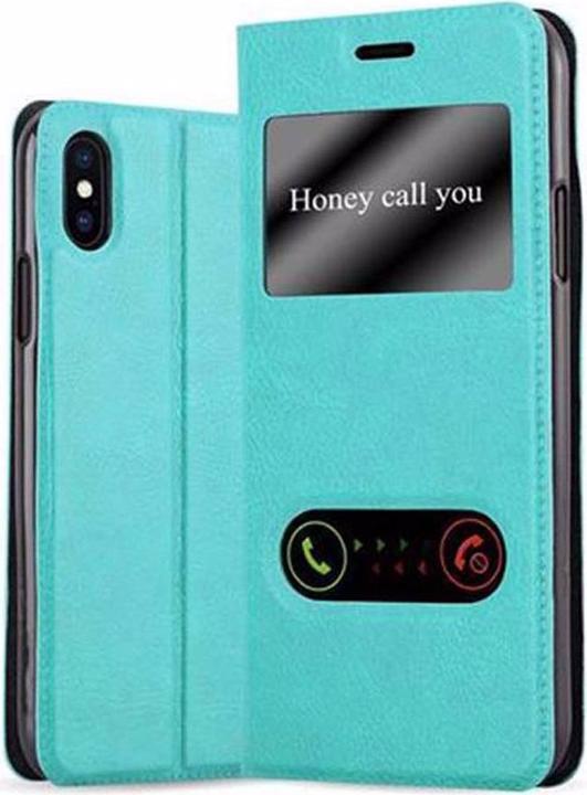 Productafbeelding Cadorabo Boek met Uitzicht Dubbele Raambedekking (Apple iPhone X)