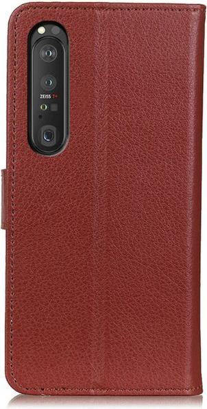 Produktbild MU Classic Litchi Leder Bookcover Series (Sony Xperia 1 III)