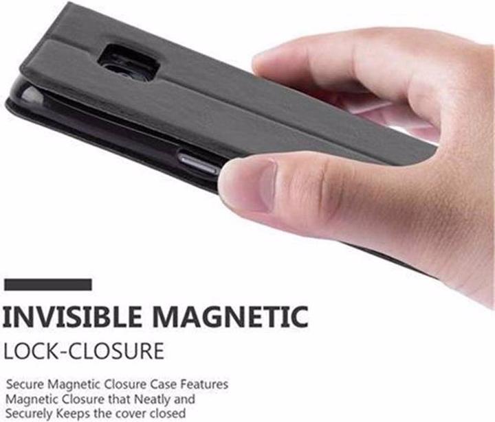 Actual product image Cadorabo Book with View double window cover (Samsung Galaxy S7 Edge)