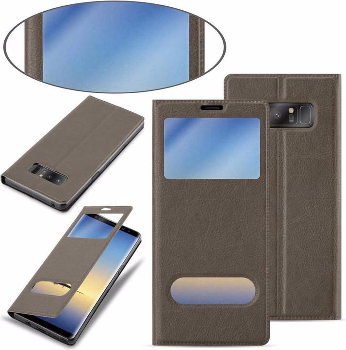 Produktbild Cadorabo Book mit View Doppelfenster Cover (Samsung Galaxy Note 8)