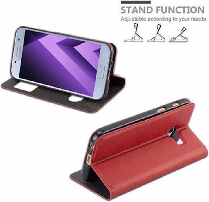 Actual product image Cadorabo Book with View double window cover (Samsung Galaxy A5 (2017))