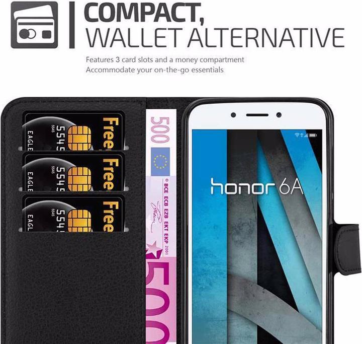 Produktbild Cadorabo Book mit Standfunktion Cover (Honor 6A)