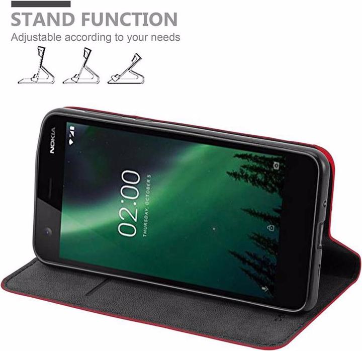 Produktbild Cadorabo Book Invisible Magnet Cover (Nokia 2)