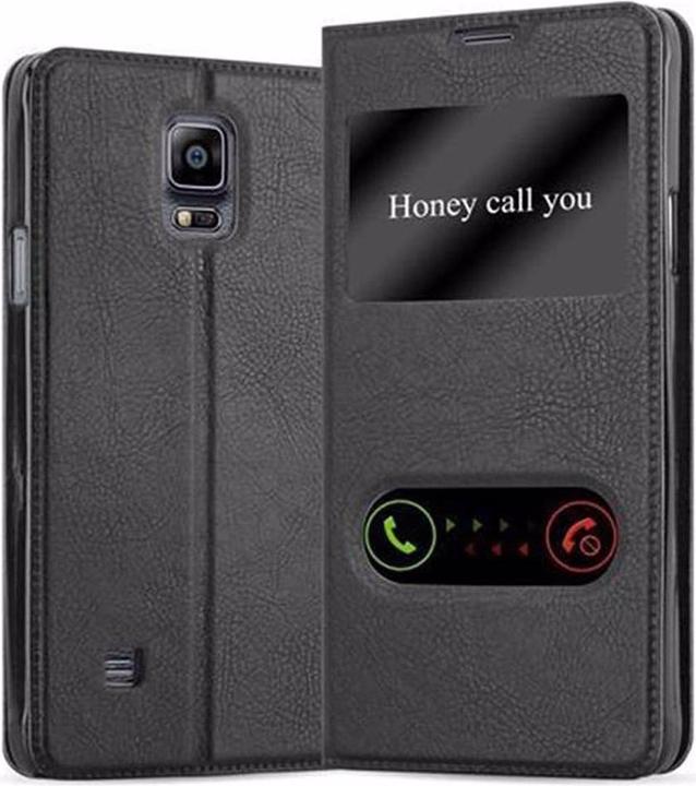 Produktbild Cadorabo Book mit View Doppelfenster Cover (Samsung Galaxy Note 4)
