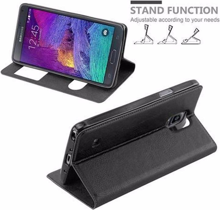 Produktbild Cadorabo Book mit View Doppelfenster Cover (Samsung Galaxy Note 4)
