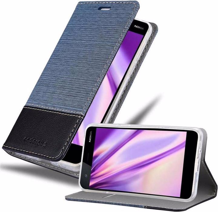 Image du produit Cadorabo Couverture look jeans Book (Nokia 2)