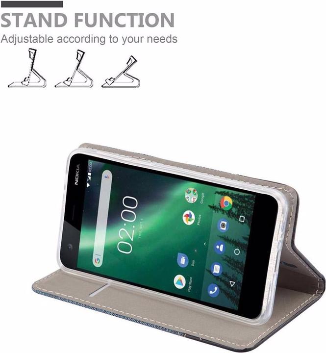 Image du produit Cadorabo Couverture look jeans Book (Nokia 2)