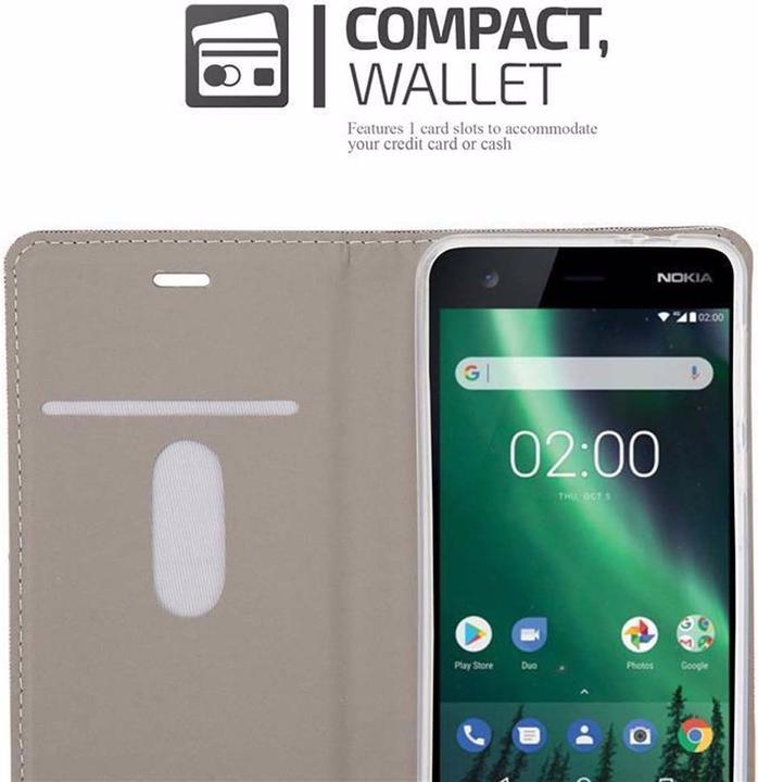 Image du produit Cadorabo Couverture look jeans Book (Nokia 2)
