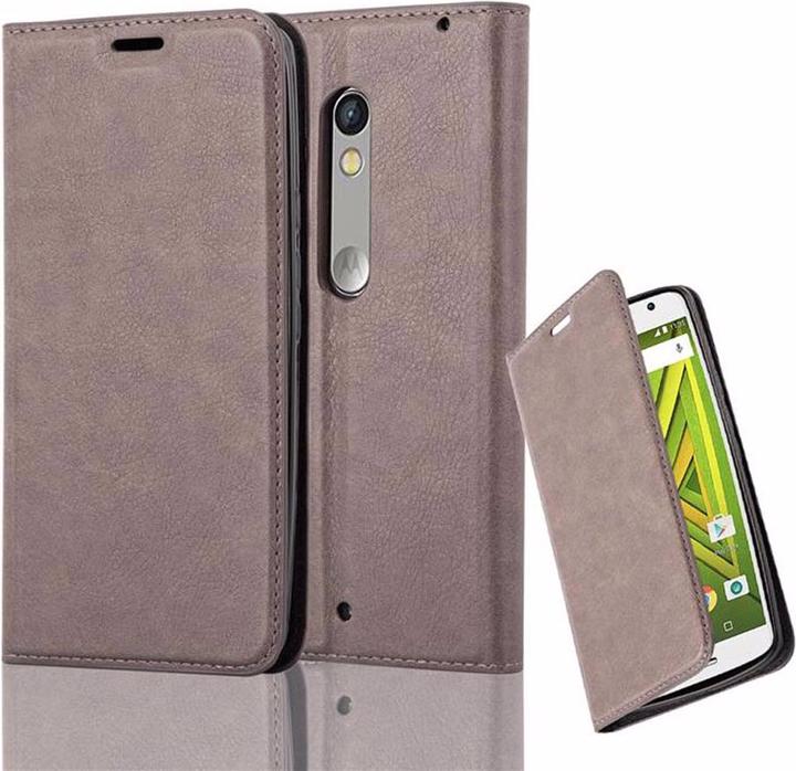 Immagine prodotto Cadorabo Copertina magnetica invisibile del libro (Motorola Moto X Play)