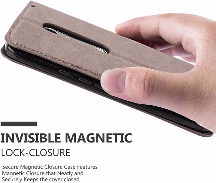 Immagine prodotto Cadorabo Copertina magnetica invisibile del libro (Motorola Moto X Play)