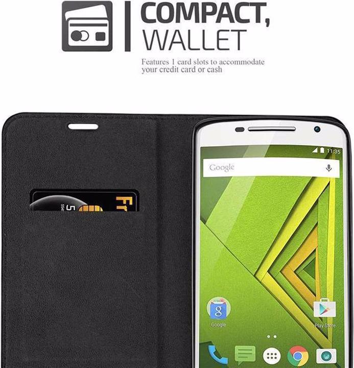 Immagine prodotto Cadorabo Copertina magnetica invisibile del libro (Motorola Moto X Play)
