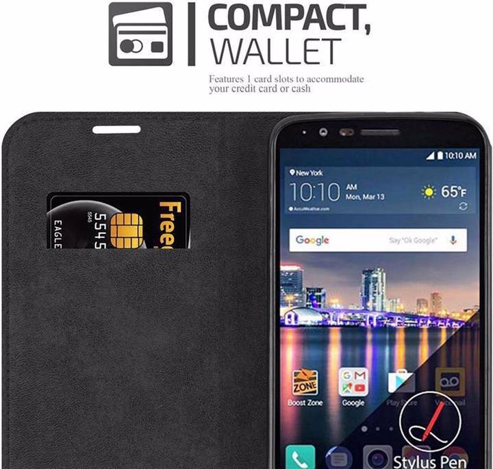 Productafbeelding Cadorabo Boek Onzichtbare Magneethoes (LG Stylus 3)