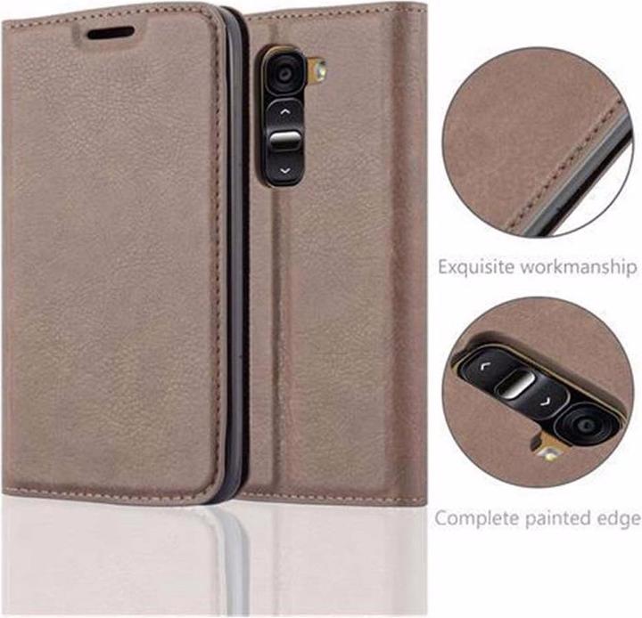 Actual product image Cadorabo Book Invisible Magnet Cover (LG G2 Mini)