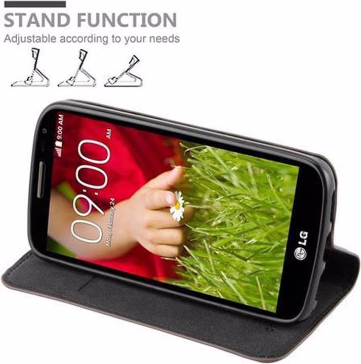 Actual product image Cadorabo Book Invisible Magnet Cover (LG G2 Mini)